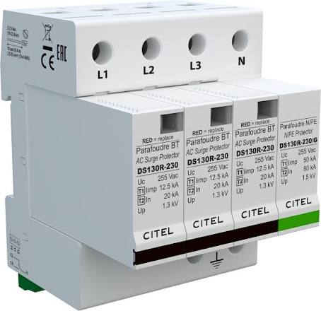 CITEL Surge arrester AC 3-phase T1+T2 / 571504 / 571514 DS134RS-230