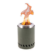 RedFire Volcano Pellet Tabletop Fire Pit Small - Olive Green