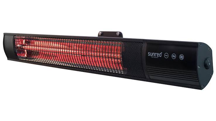 SUNRED Dark Wall Heater 2500W - Black