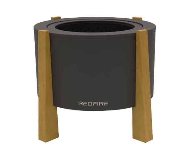 RedFire Lion Pellet Fire Pit 45 cm - Ash Grey