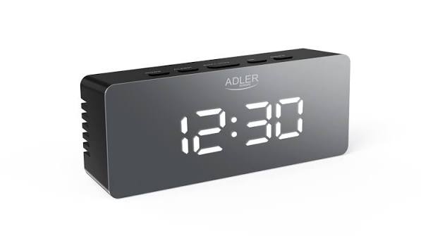 Adler AD 1189 black Alarm Clock