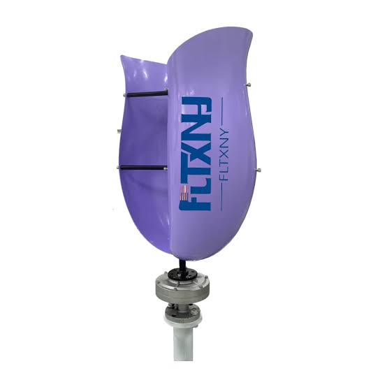 Wuxi Flyt Group Wind turbine - 6 kW - vertical-axis - Coreless vertical-axis wind generator - TULIP 6 kW - with hybrid MPPT - 6000W 48V - white - Permanent magnet generator - 3-phase 48V