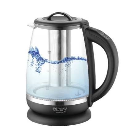 Camry CR 1290 Electric Glass Kettle 2.0L with Temperature Control