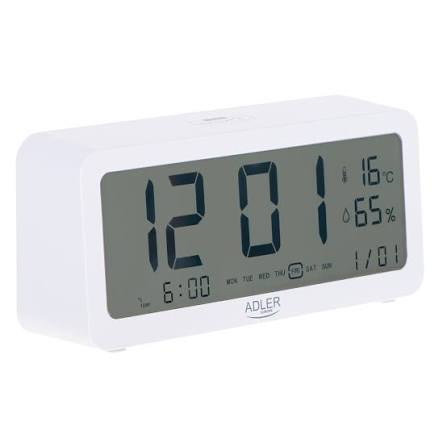 Adler AD 1195 white Alarm Clock