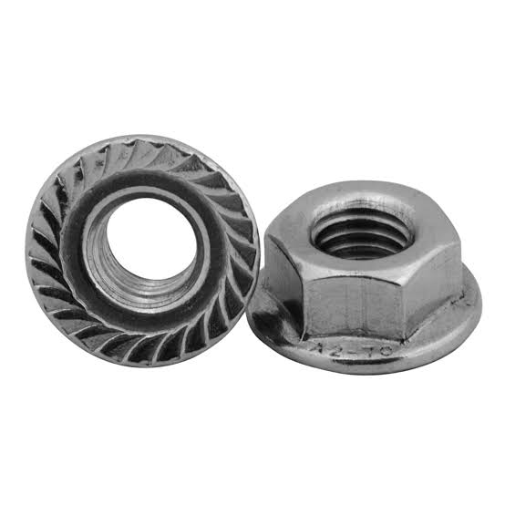 Flange nut DIN 6923 - M8 / A2