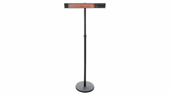SUNRED Dark Standing Patio Heater 2500W - Black