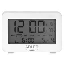Adler AD 1196 white Alarm Clock