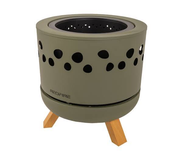 RedFire Dudly Pellet Fire Pit 45 cm - Forest Green