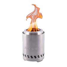 RedFire Volcano Pellet Table Top Fire Pit Small - Stainless Steel