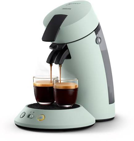 Philips SENSEO Original Plus CSA210/21 Coffee Pod Machine – Pale Mint