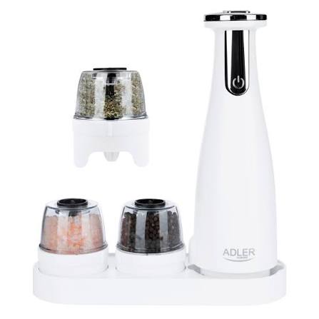 Adler AD 4449 white Salt & Pepper Grinder