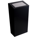 Faneco Wall-Mounted Wastebin With Cover, 30L (WB30BL) - Black