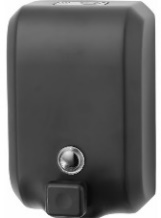 Faneco TOP black Manual Liquid Soap Dispenser - 1000 ml (S1000SCBL)