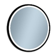 Faneco SCANDI Round Mirror 60 Cm, Black Frame (M60MBL)