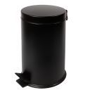 Faneco Pedal Bin 5L, Soft Close (FANSOFT11AB) - Black