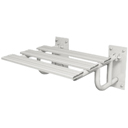 Faneco Foldable Shower Seat With Supports (S25KPUSWB) - White