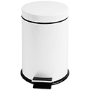 Faneco HIT white Pedal Bin 5L (WBP5JSW)