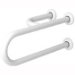 Faneco Fixed Grab Bar, Three Support Points (Left) 60 Cm (S32UUL6SWB) - White