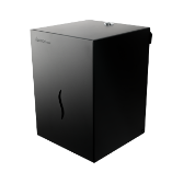 Faneco HIT black Paper Towel Dispenser (P22SJBL)