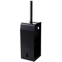 Faneco HIT black Wall-Mounted Toilet Brush (TB948BL)