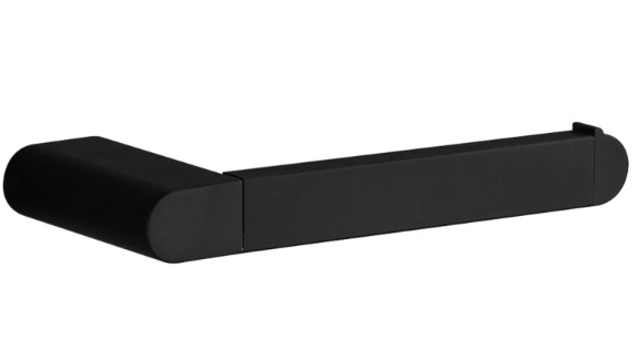 Faneco Wall Mounted Toilet Paper Roll Holder (HSPH2XBL) - Black