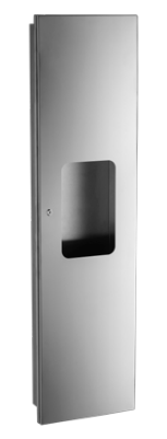Faneco HIT Recessed Paper Towel Dispenser & Waste Bin Combination (HDC1250SJB2)
