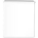Faneco HIT white Wall-Mounted Hygienic Waste Bin 7L (WB7SJW)