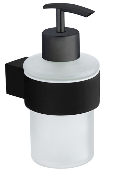 Faneco SYDNEY black Liquid Soap Dispenser - 170 ml (HSS5XBL)