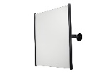 Faneco Retractable Mirror, Black (S25LUSWCR)