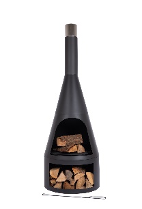 RedFire Fireplace Kingston Extra Large with Wood Storage