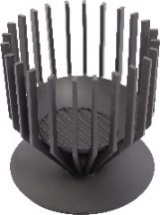 RedFire Fire Basket Irving Medium Black