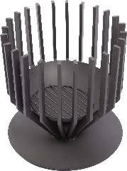 RedFire Fire Basket Irving Large Black