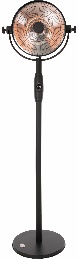 Sunred Heater Retro Bright Standing Black 2100 Watt