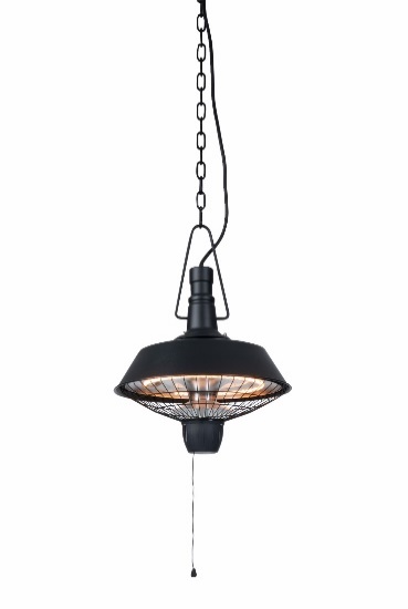 Sunred Heater Indus Bright Hanging Black 2100 Watt