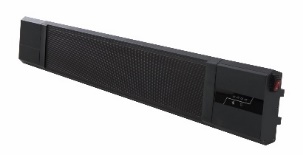 Sunred Heater Nero Wall/Hanging Black 2400 Watt