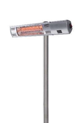 Sunred Heater Ultra Standing Silver 2000 Watt