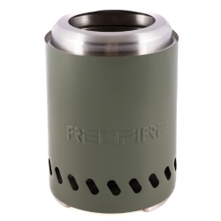 RedFire Volcano Pellet Tabletop Fire Pit Medium Olive Green