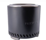 RedFire Volcano Pellet Fire Pit Extra Large Black